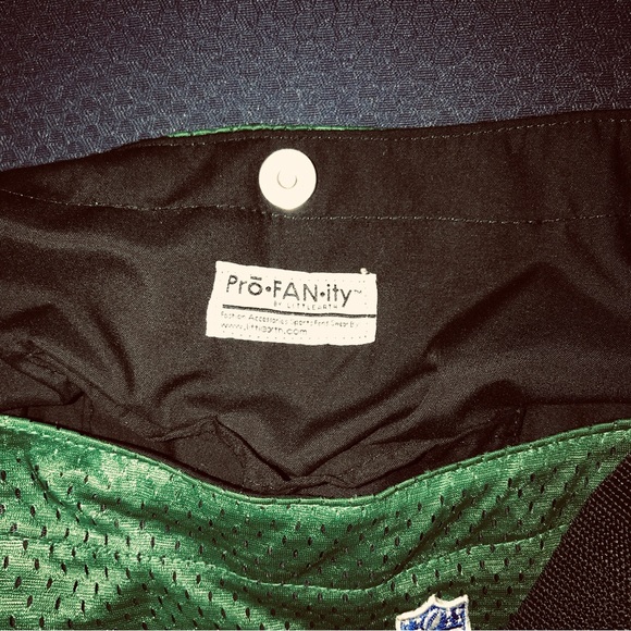 NFL Pro•FAN•its BRETT FAVRE GREEN BAY PACKERS JERSEY SHOULDER BAG - Picture 6 of 6